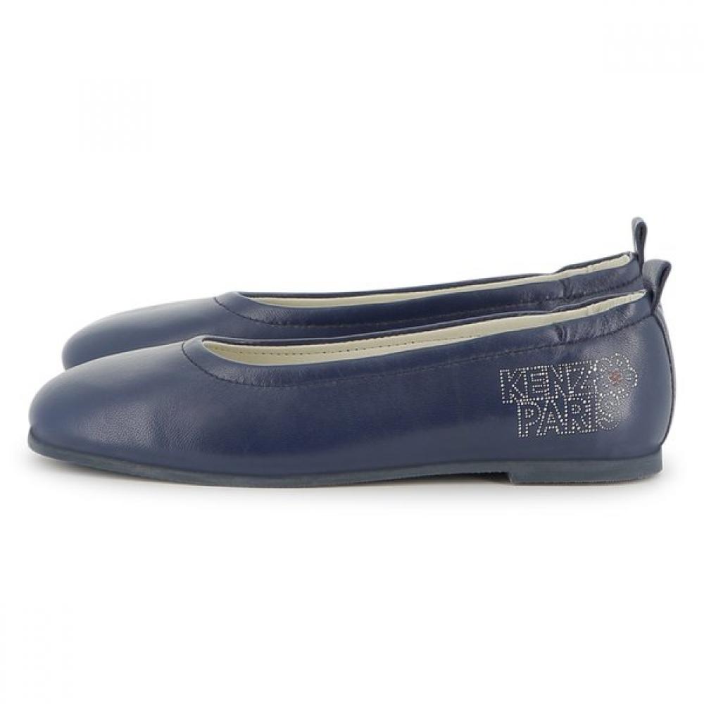 Kenzo Kids Kenzo Flat Shoes Navy 25fw Z256aiz111 S30(77)