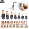 11Pcs/set Carbon Steel M3 M4 M5 M6 M8 M10 M12 Hand Manual Riveter Nut Adapter Tool For Home Renovations And Auto Repair