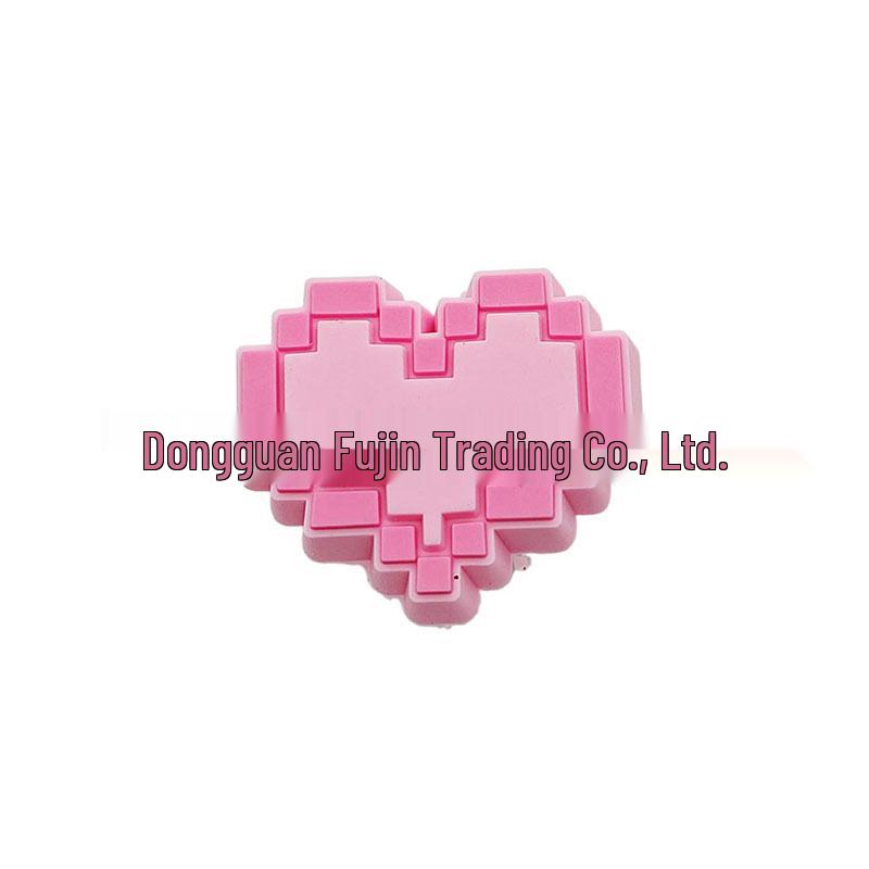 

Сделай сам шармы для обуви: Милые мультяшные ПВХ украшения в виде сердечек и цветочков для садовых клогов