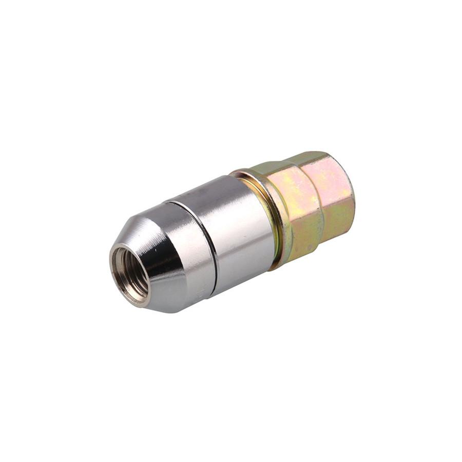 M12x1.5 Alloy Steel Anti Theft Security Lock Nut Wheel Lug Nut 1X Key+4X Locks
