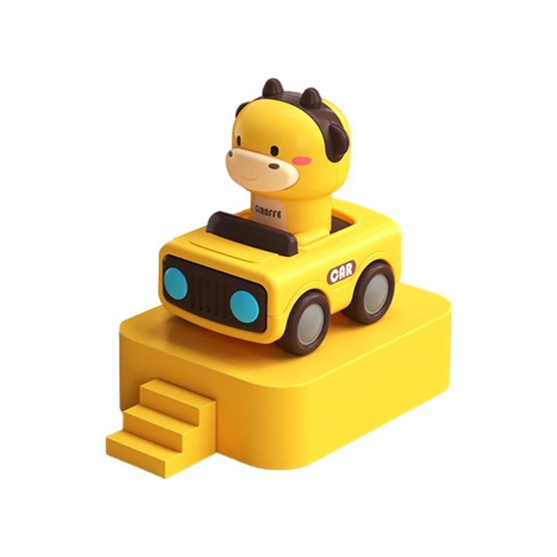 Toddler Toy Car Animal Shape Friction Toy Cartoon Fighter for Vehicle Exciting Cartoon Model for Toddlers Baby Toy Kids