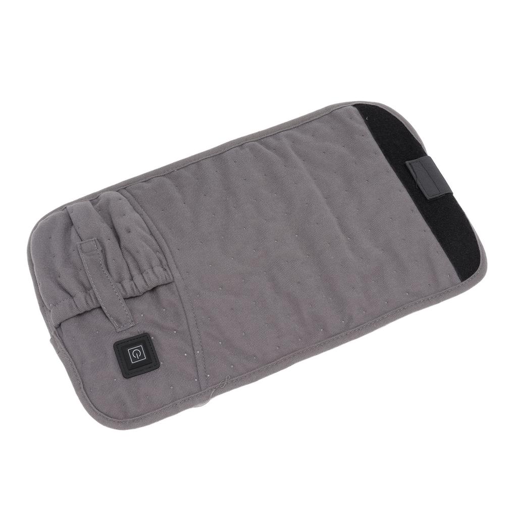 USB Electric Heating Belt Pain Relief 3 Gears Warm Heated Waist Belt with Adjustable Strap for Men