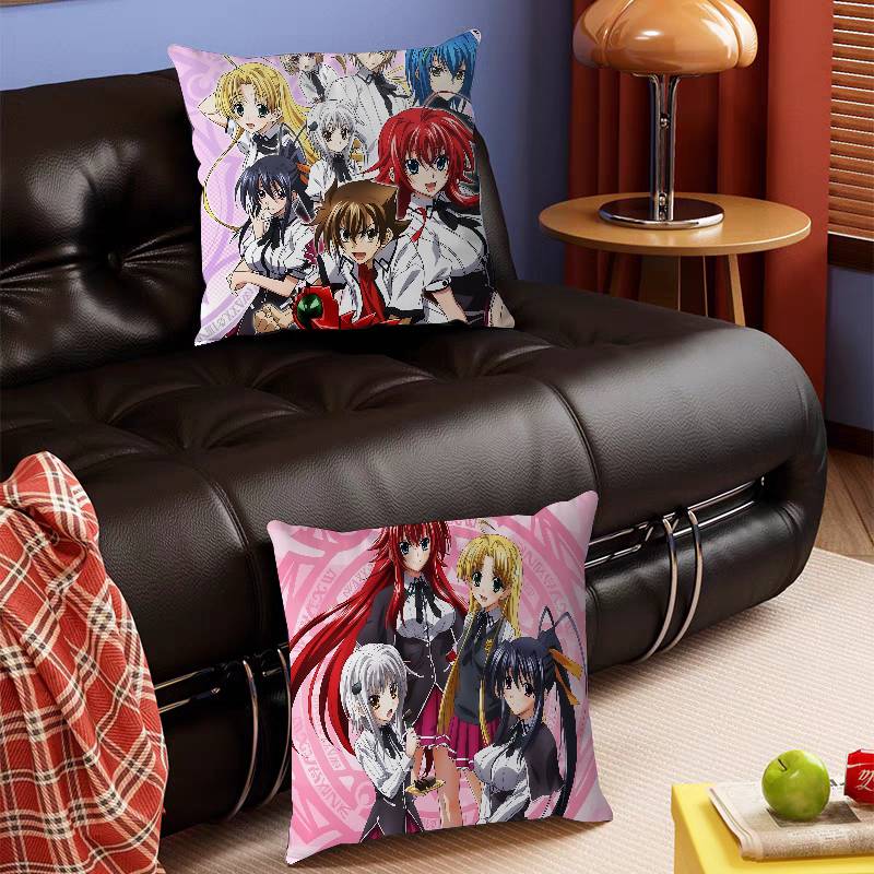 Anime H-High School DxD Pillow Cushion Cover Pillowcase Living Room Sofa Home Decor Customized