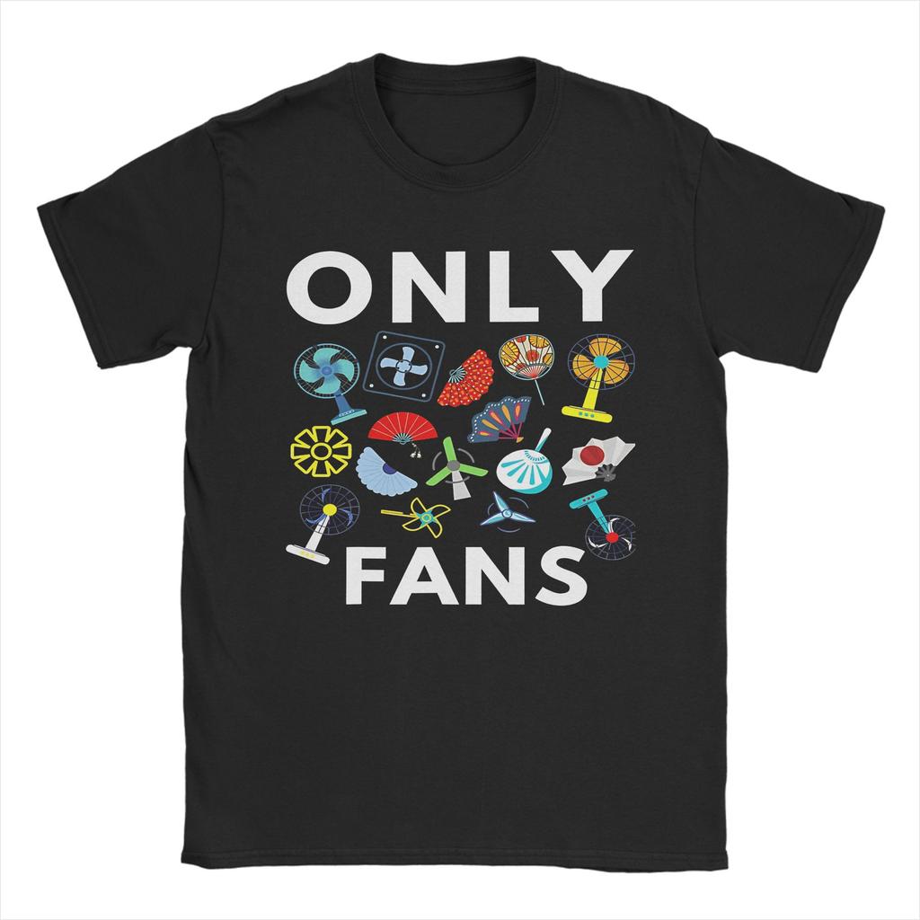 Funny Only Fans Meme Unisexs T Shirt  Vintage Tee Shirt Short Sleeve Crewneck TShirt Pure Cotton Party Tops