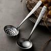 ZISIZ Stainless Steel Long-Handled Slotted Spoon