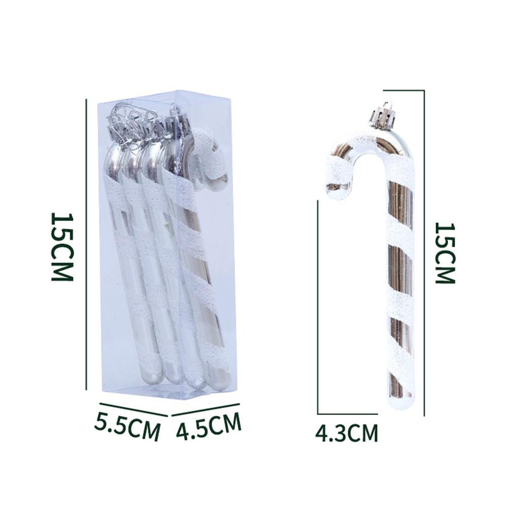 Convenient Hanging Christmas Tree Decorations Glitter Ornaments