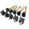 DC 12V Auto SPDT Automotive Relais 5 Pin 5 Drähte mit Kabelbaumsockel 30/40 Amp