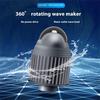 360 Direction Turning Aquatic Pet Current Maker Calm Stream Unit For Warm Water Marine Life Habitat ABS Durable Build Simple Assembly