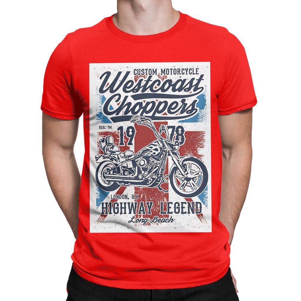 WEST COAST CHOPPER 1978 Lustiges 100% Baumwoll T-Shirt West Coast Choppers T-Shirts Oberteile Für Unisex
