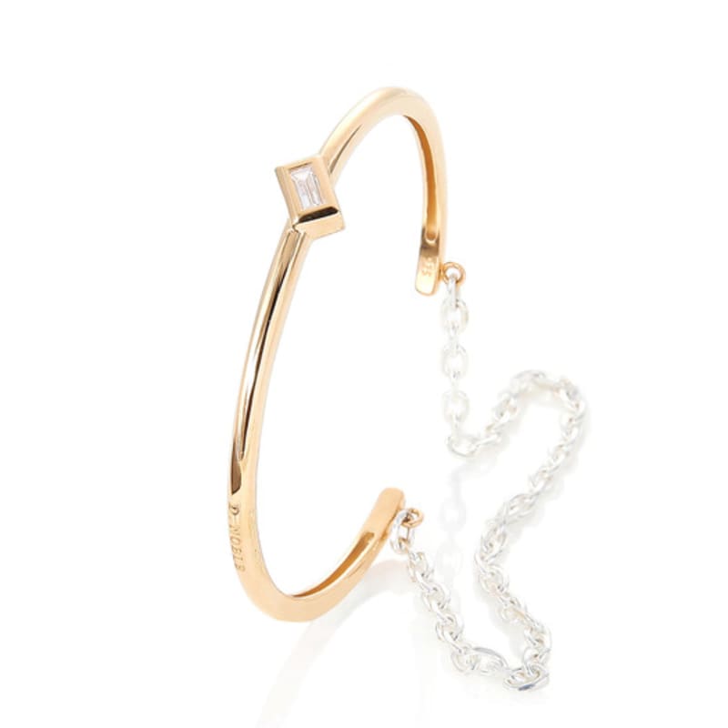 

DE NOBLE THE LABEL LAYERED COMBINATION BRACELET [silver] combination