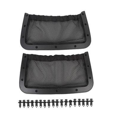 2PCS Backrest Rear Storage Net 715003019 Backrest Mesh Net Pocket Organizer Replacement for