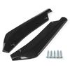 Car Front Rear Bumper Strip Lip Spoiler Diffuser Splitter Scratch Protector Carbon Fiber Winglets Side Skirt