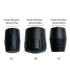 9Pcs Rubber Guitar Holder Foot Protector Replacement Mic Holder Foot Pad Mic Stand Guitar Stand Leg Pad for Microphone