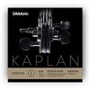 D'Addario Kaplan Non-whistling E-string Wound Violin Strings, KS311W, 44m, Medium Tension
