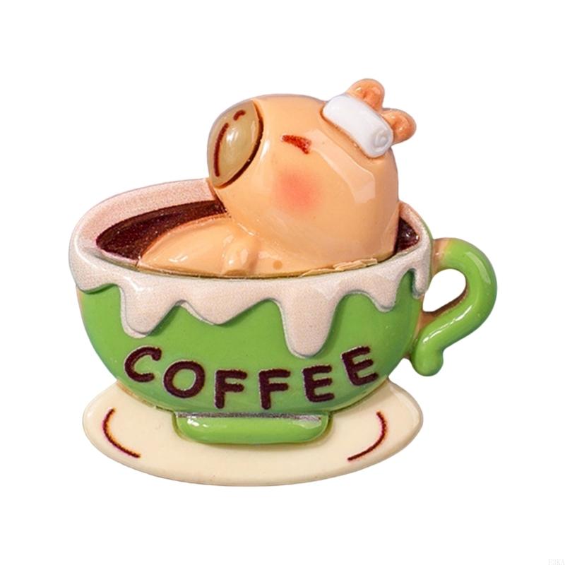 Мультяшные магниты Капибара Декор для холодильника и металлических поверхностей