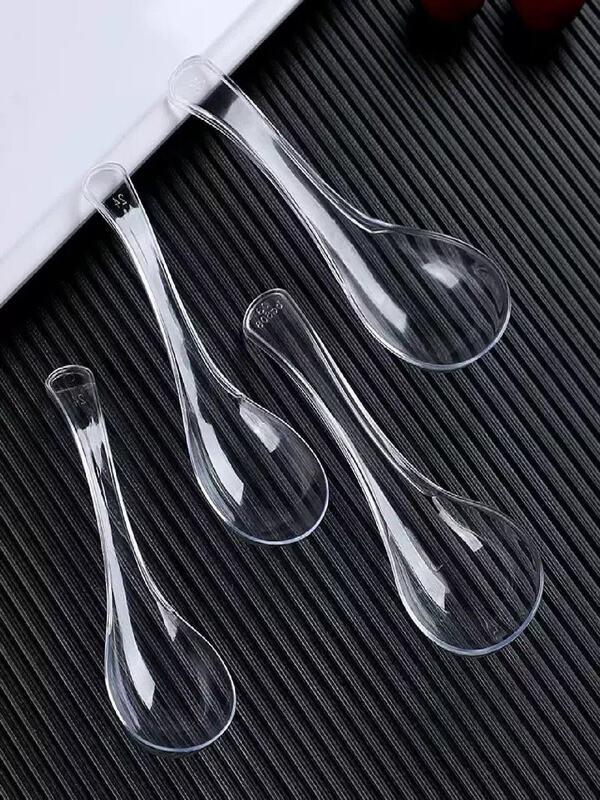 Disposable Food-Grade Plastic Soup Spoon