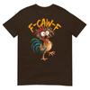 F Caw F Cocoș Pasăre Amuzantă Whisperer de Pui Fawk Unisex Tricou Unisex