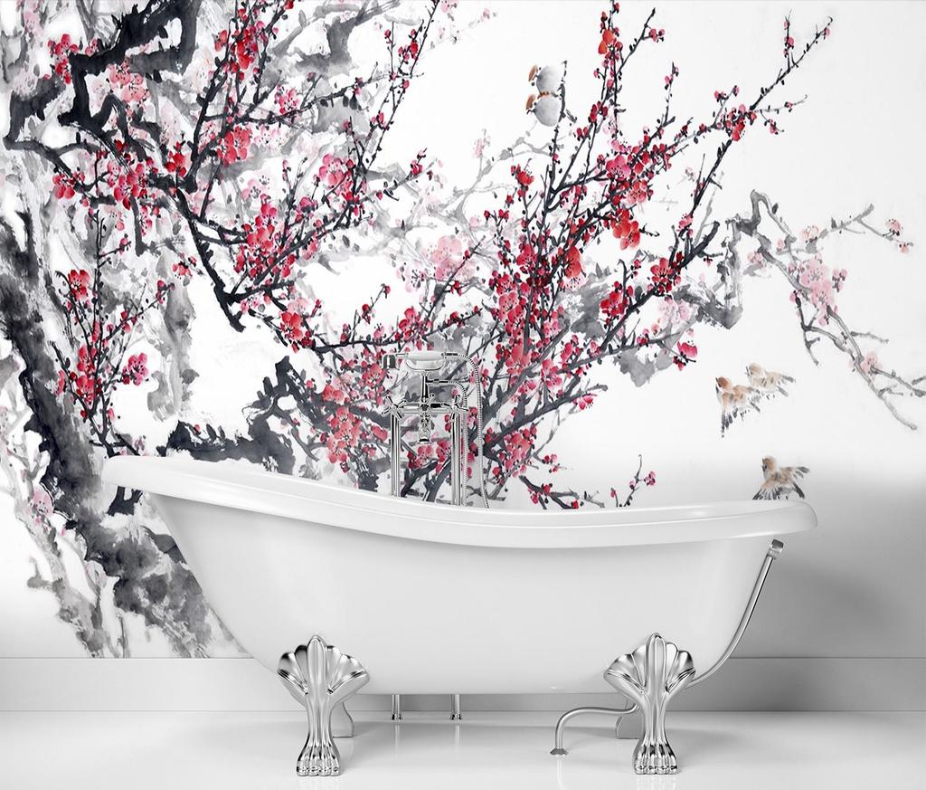 Wallpaper Cherry Blossom Flowers Japan