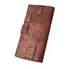 Steampunk Women's Long Wallet, Industrial Retro Style Hand-held Wallet, Women's Hand-held Bag Wallet