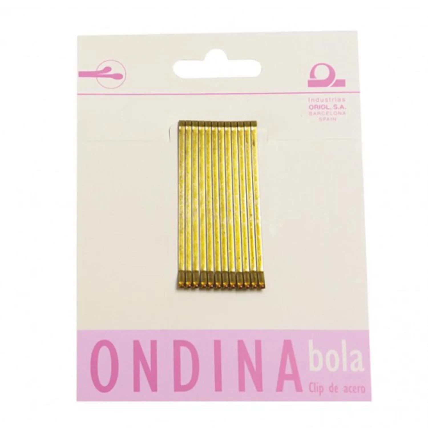 Eurostil Ondina Clips 50мм Bola бронза 12шт