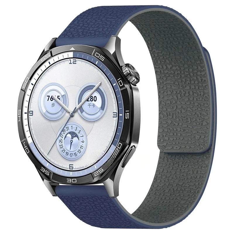 18mm 20mm 22mm Magnetic Strap for Huawei Watch 5 GT5/4 46MM 3Pro 4Pro Sport Silicone Bracelet for Samsung Galaxy Watch 7 6 5 4