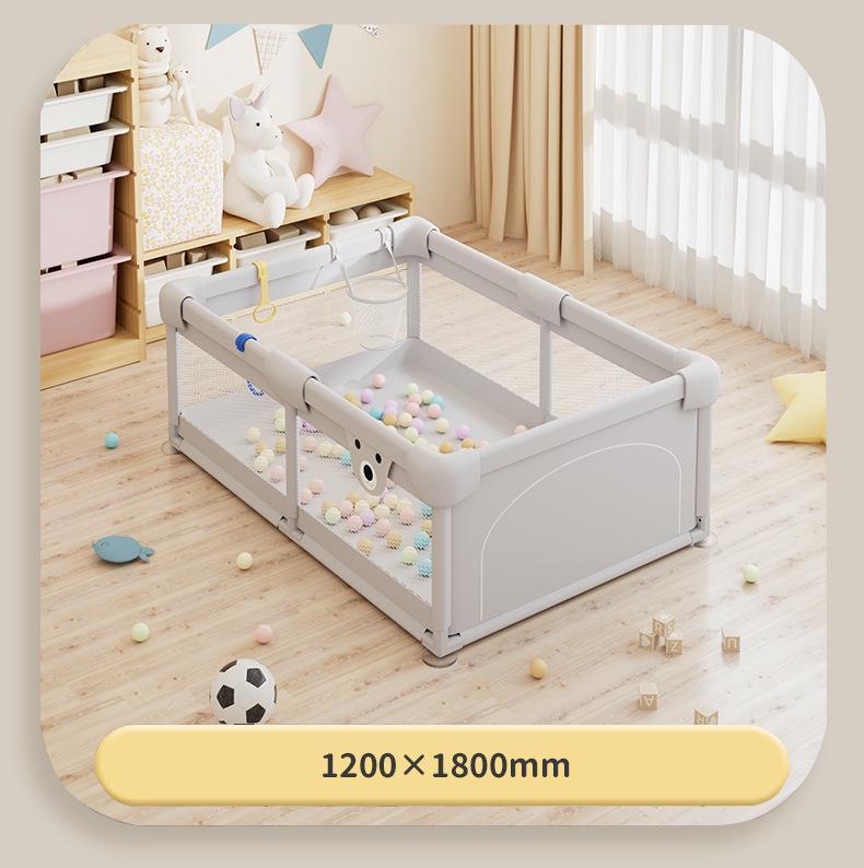 Baby Safety Playpen: Indoor Crawling & Walking Guardrail, Anti-Fall Floor Fence for Living Room.