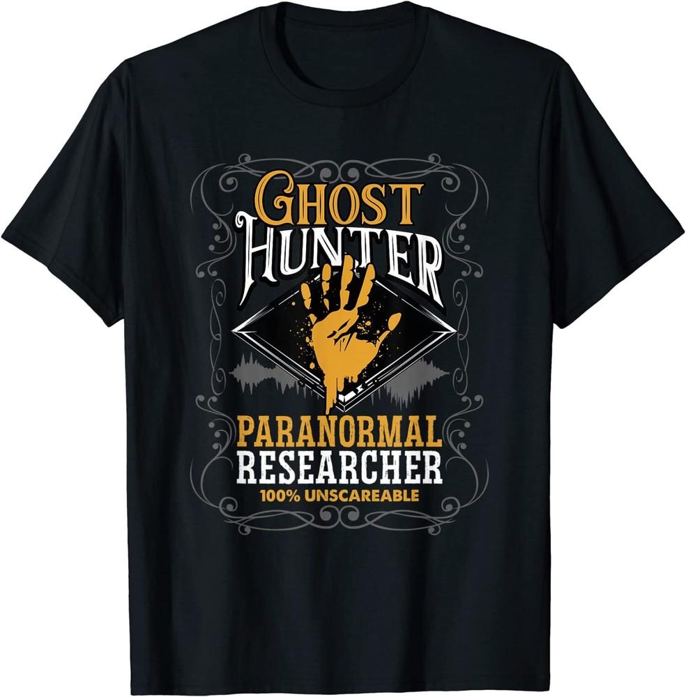 New Limited Paranormal Researcher Investigator Ghost Hunter TShirt S