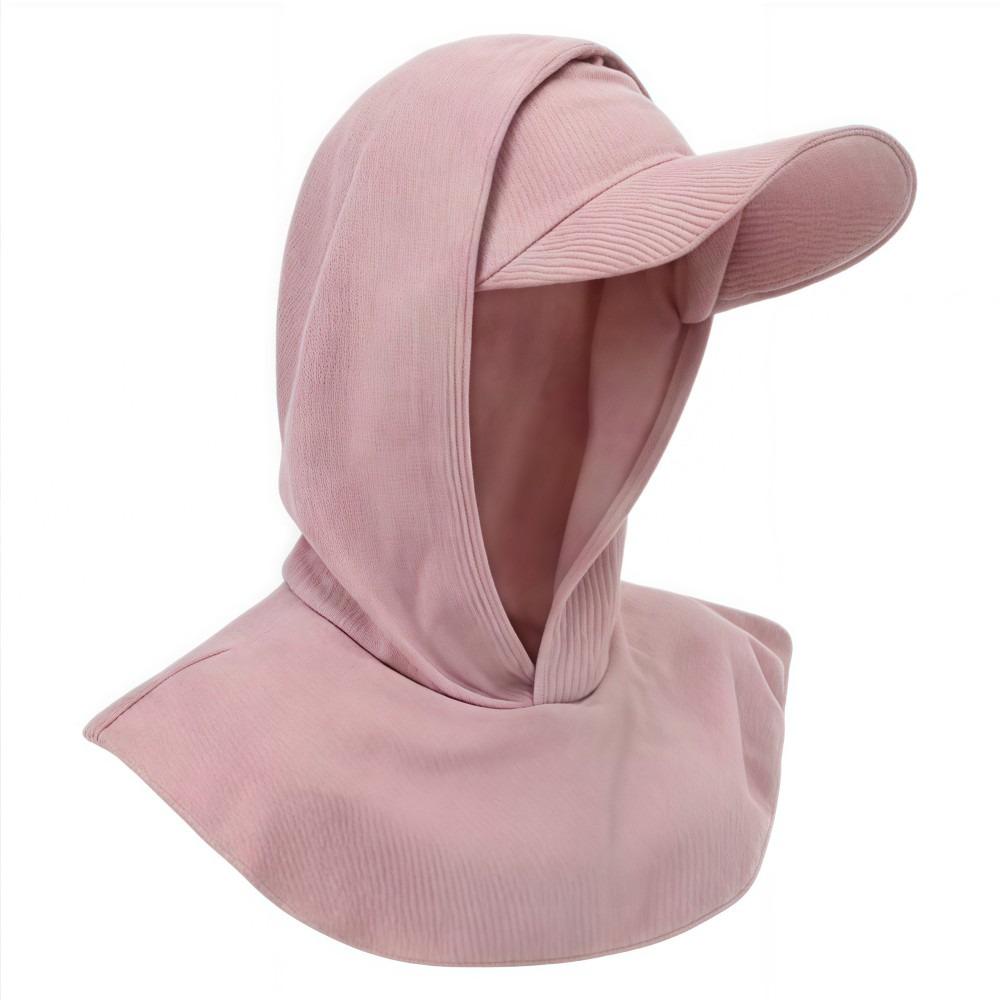 Integrated Neck-protecting Sun Hat Wide Brim Summer Turban Hat  Outdoor, Cycling