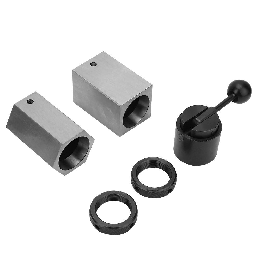5C Collet Block Set Hex Square Rings & Collet Closer Holder For Milling Machines Lathes