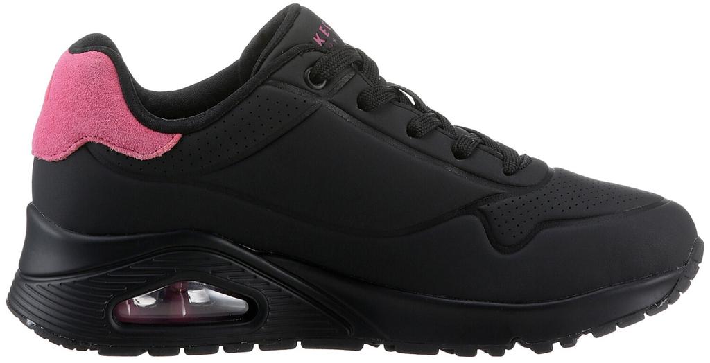Skechers Uno - Pop Back Женские кроссовки черного цвета
