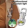 with Red&Blue Light Keychain Flashlights Mini Camping Lantern Durable Work Light  for Outdoor