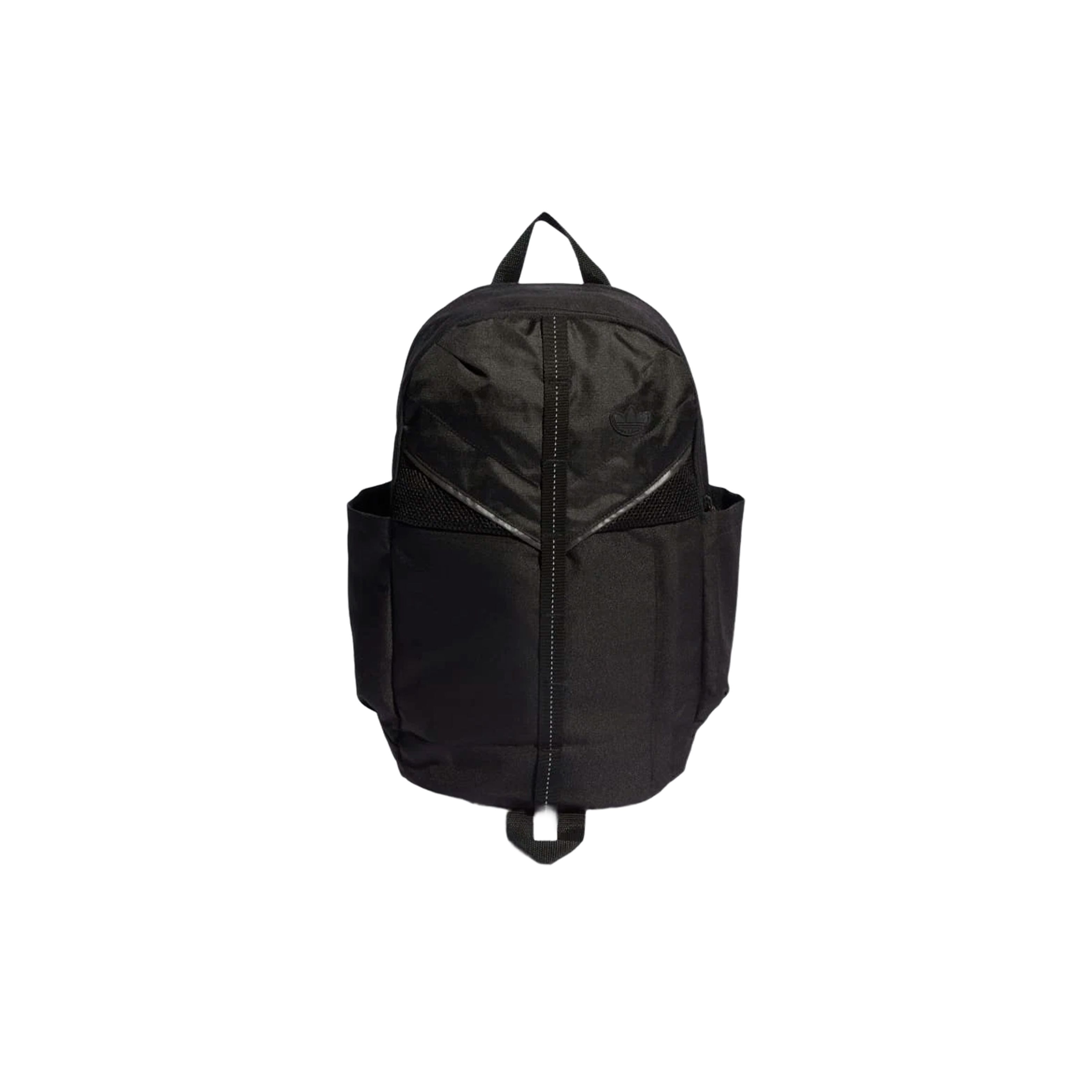 Adidas Originals New Sports Recycled Polyester Plain Fabric Backpack Unisex Backpack Black IM1138 Black