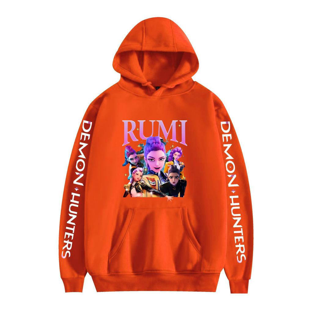 KPop Demon Hunters Man Hoodie Sweatshirt for Mens Womens Unisex Graphic Printed Cool Streetwear Hoodie