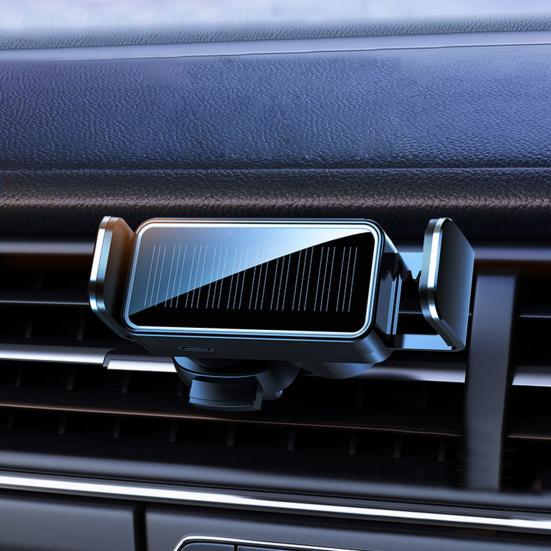 Automatic Induction Holder Dual-Mode Anti-Falling Anti-Bump Rotate Induction 360 Degrees Charging Opening Closing Durable Solar