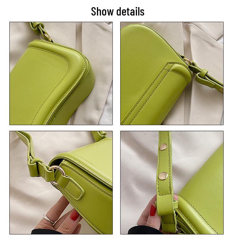 2024 Women's Luxurious Versatile Shoulder Bag - High-End Niche Crossbody Square Bag