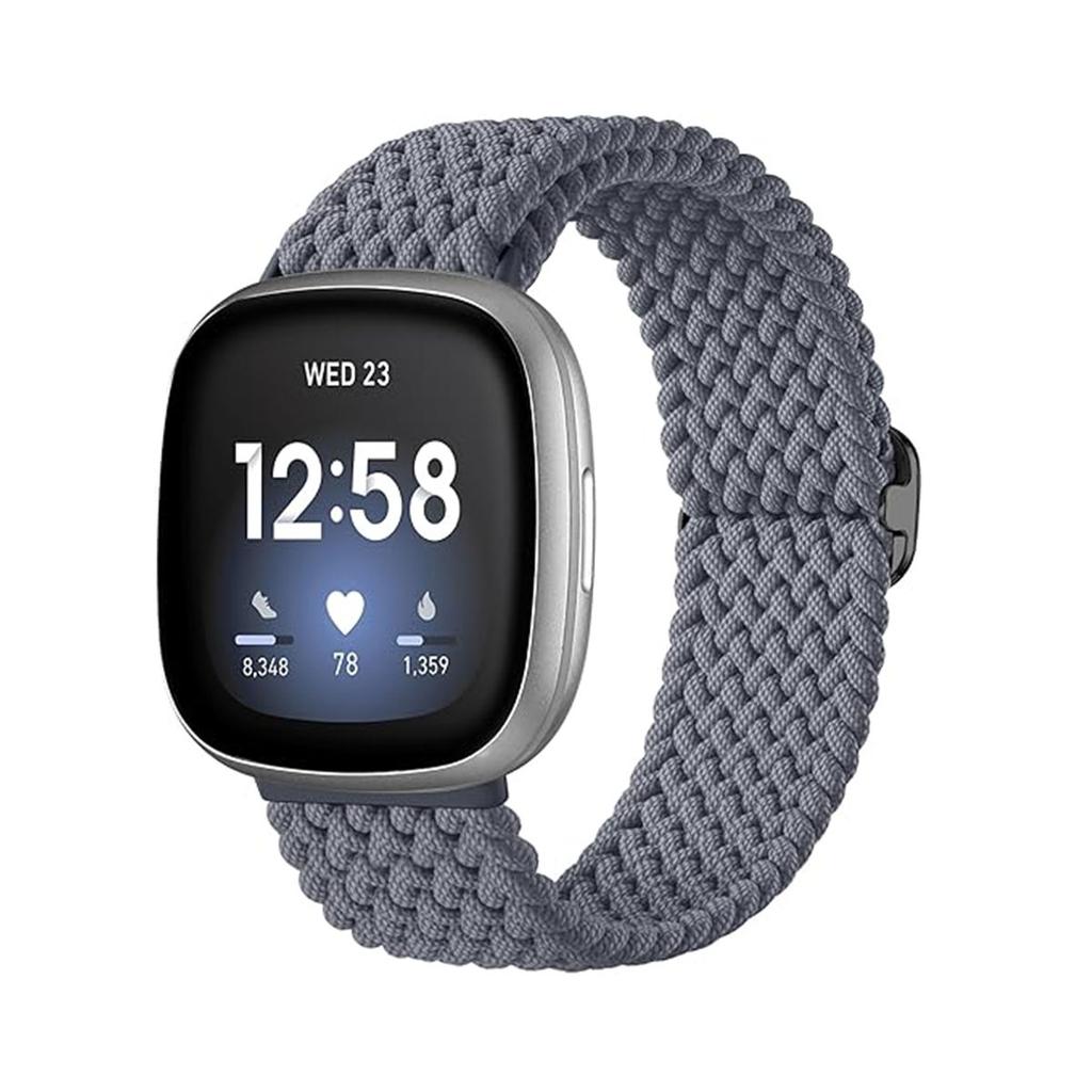 Weiches atmungsaktives verstellbares Schnellverschluss-Armband für Fitbit Versa4 3 Sense2 Versa2 Lite Sportband Herren Damen