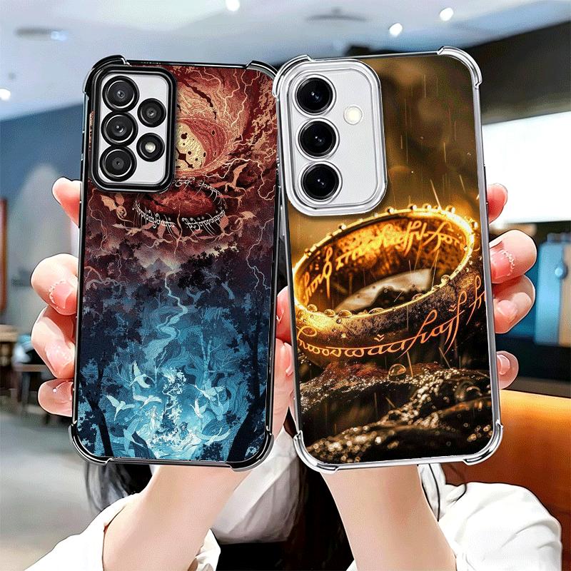 The L-Lord of The R-Rings Soft Phone Case For Samsung A17 A27 A07 A37 A57 A16 A56 A15 A55 A14 A54 A13 A53 A26 A36 A25 A35 A24 A3