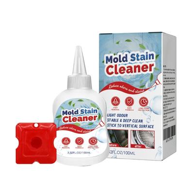 100ml Schimmelentferner Gel Haushalts-Schimmel und Mehltau Reiniger für Waschmaschinen-Dichtungen Fliesen Fugen Badezimmer Fleckenentferner