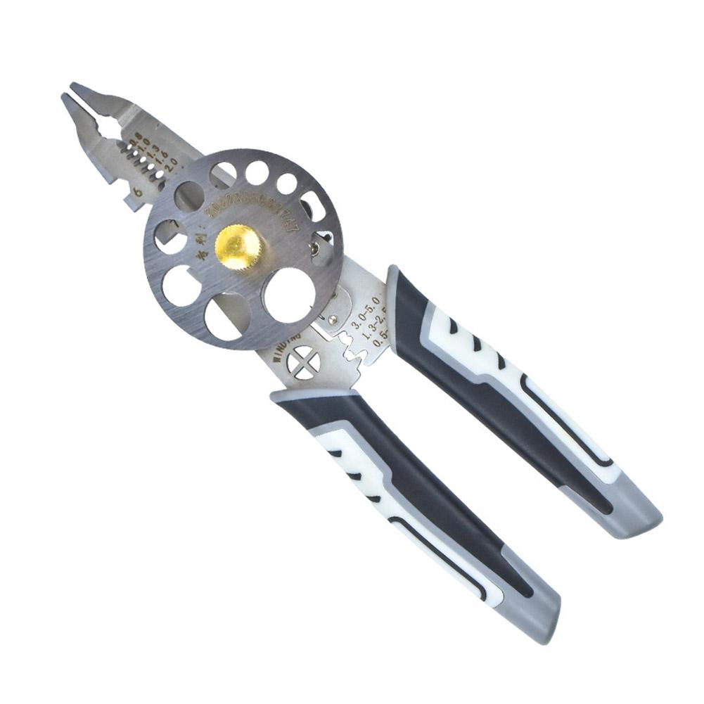Multifunctional Electrical Wire Stripper Crimper For Wire Stripping, Pressing ,wire Pulling Wire Stripping Tool K4w1