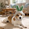 Cartoon Pet Garlic Hat Comfortable Dog Headdress Multi-functional Pet Headgear  Photo Prop