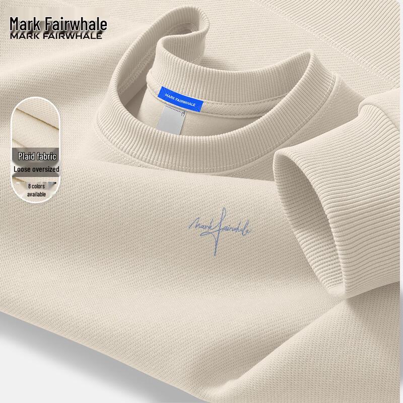 Mark Huafei Men's Crewneck Loose-Fit Sweatshirt
