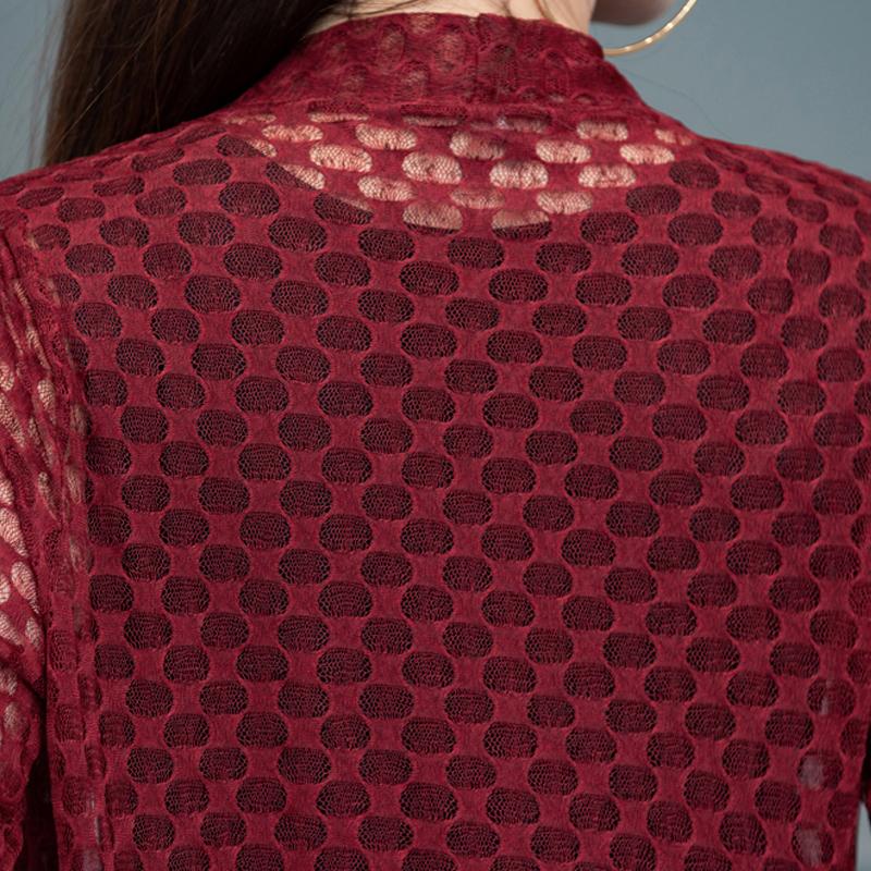Poncho da donna elegante estivo sottile protezione solare allentata mantella da donna