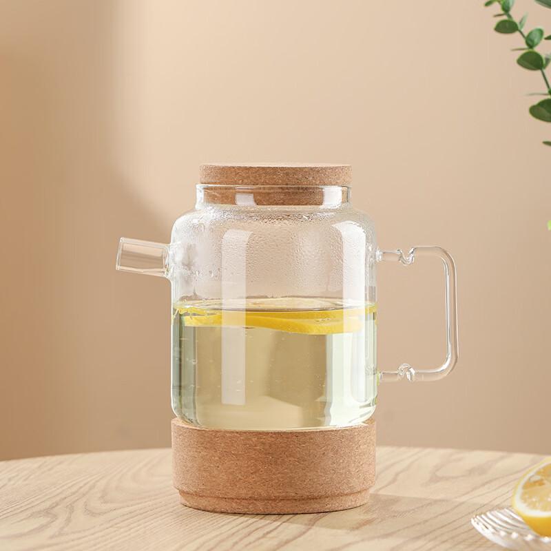 Shiyu Large Capacity Glass Cold Water Pitcher