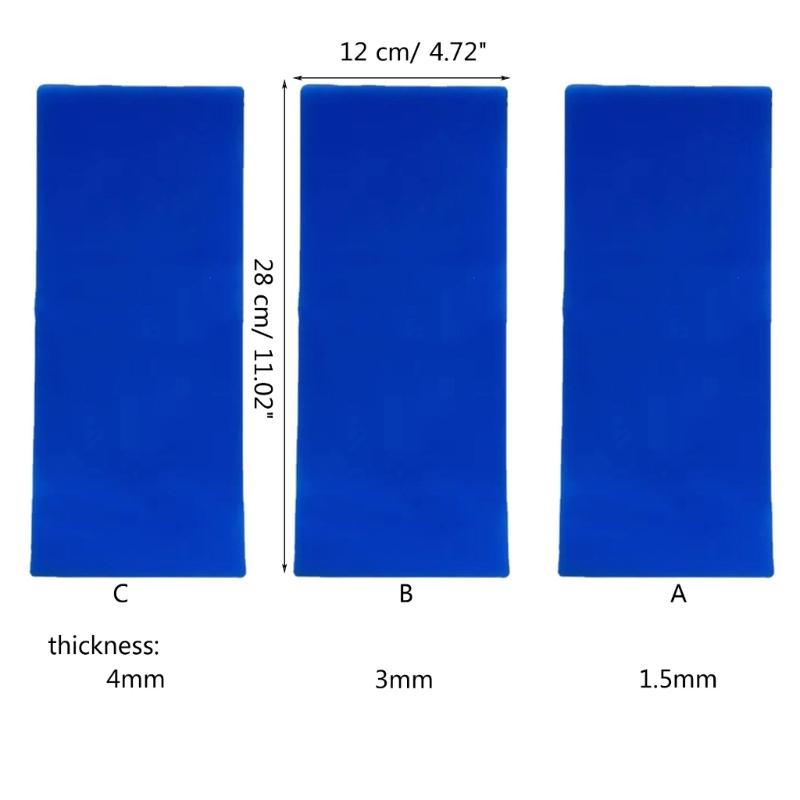 Sublimation Tumblers-Wrap for Mug-Press 3 Thicknesses Silicone Wraps Sublimation Silicone Tumbler-Wrap Insert