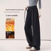 Women's Fleece-Lined Wide-Leg Casual Pants
