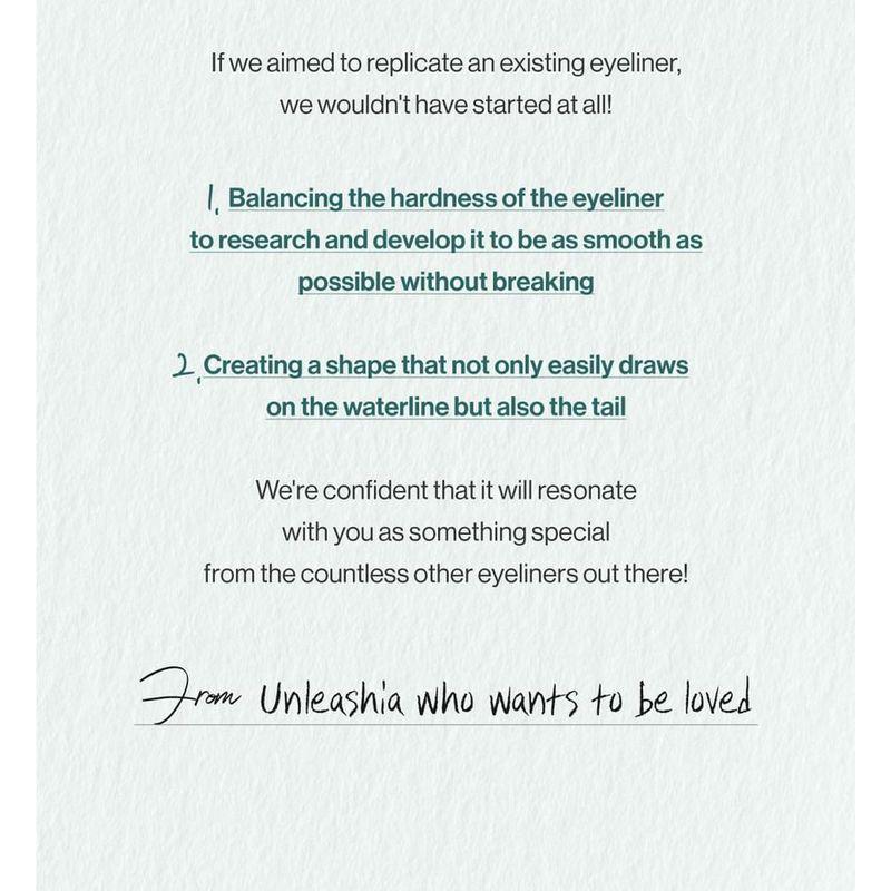 UNLEASHIA - Easy Glide Flat Eyeliner - 2 Colors