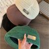 Breathable Weave Hat Vintage Crochet Knitted Cap Brimless Cap Hollowed Out Beret Hat  Girls