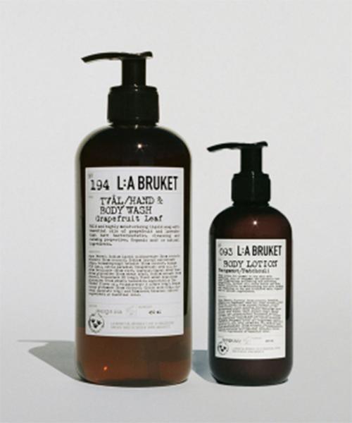 

La Bruk Body Lotion 240ml + Hand Body Wash 450ml Set Choose 1 Bergamot patchouli lotion+wash