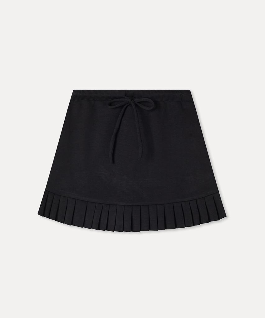 MIXXO Elastic Waist Frill Mini Skirt_Miwwmg50Ss