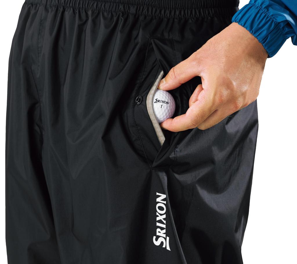 DUNLOP SRIXON Regenhose SMR4002S Größe L Schwarz,